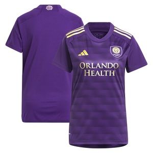 Orlando City SC adidas Women's The Wall Kit Jersey Purple XL